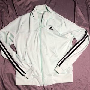Women’s Adidas Track Jacket Mint Green